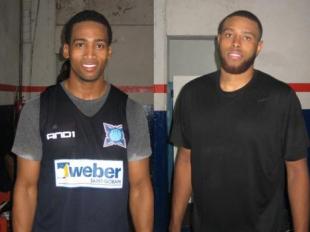 Blair y Durley se entrenaron en Weber Baha