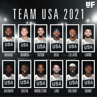 Es oficial: Team USA ya tiene los 12