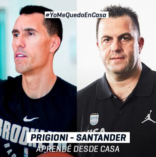 Santander y Prigioni en la segunda entrega de ENEBA