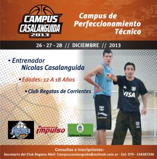 Campus de perfeccionamiento a cargo de Nicols Casalnguida