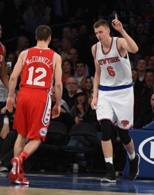 Los Knicks pusieron a los Sixers en su lugar