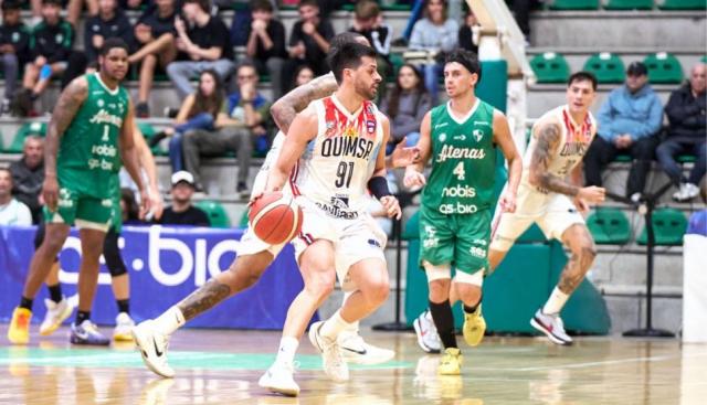 Quimsa sube, Atenas se complica