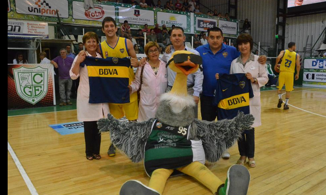 Boca solidario en Comodoro Rivadavia