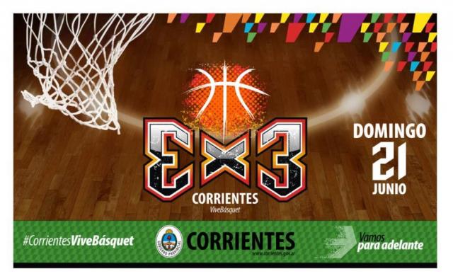 Se viene el primer Torneo 3x3 en Corrientes #VamosParaAdelante