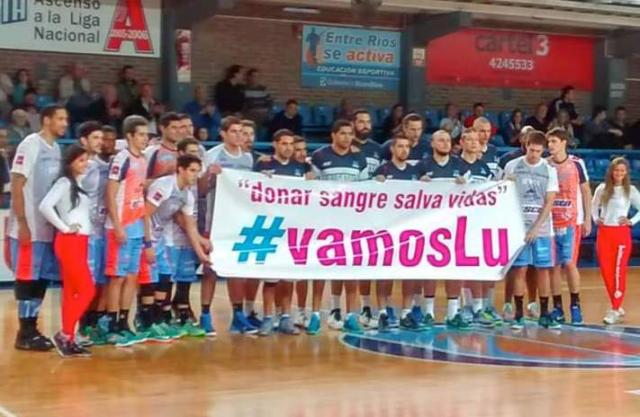 Todo el b�squet apoya a Luc�a Ferrer