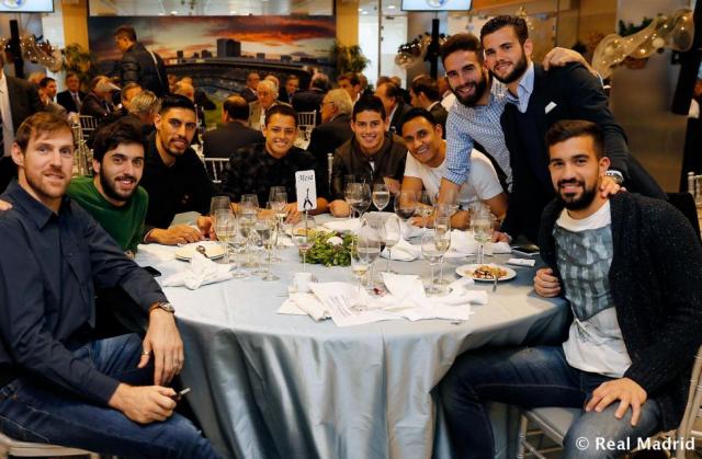 Comida de Navidad para Campazzo y Nocioni