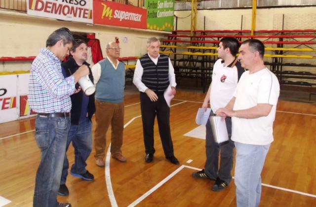 Belln inspeccion el estadio de San Martn de Corrientes