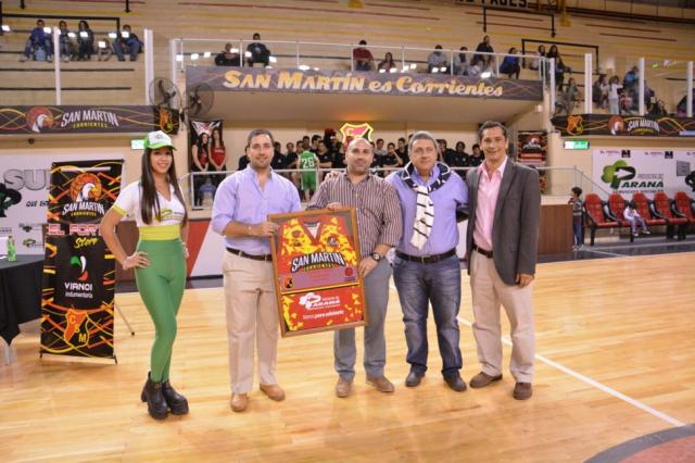 San Martn present el plantel de Liga