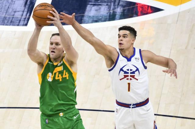 Denver se top con la mejor versin de Bogdanovic