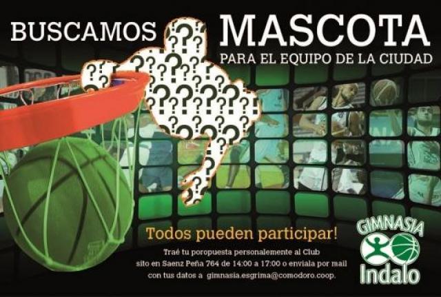 Gimnasia Indalo busca mascota