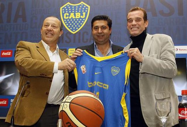 Nstor Garca fue presentado en Boca