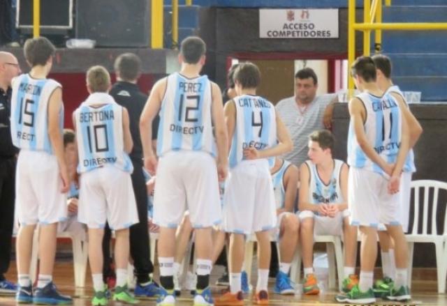 Argentina derrot a Uruguay y lidera el Sudamericano U14