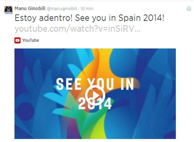 Manu estar en Espaa 2014!