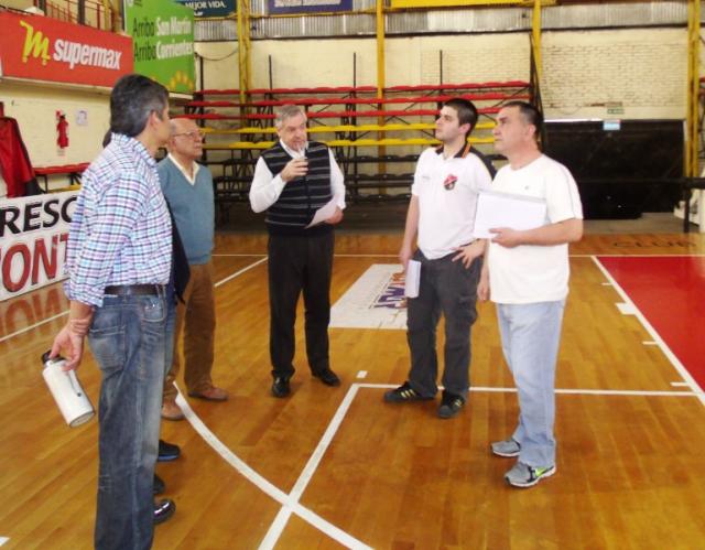 Belln inspeccion el estadio de San Martn de Corrientes