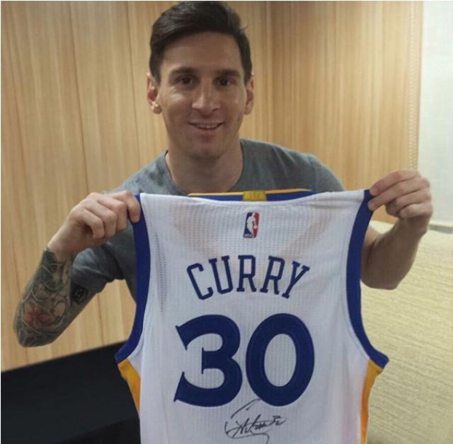 Messi es la inspiracin de los Warriors